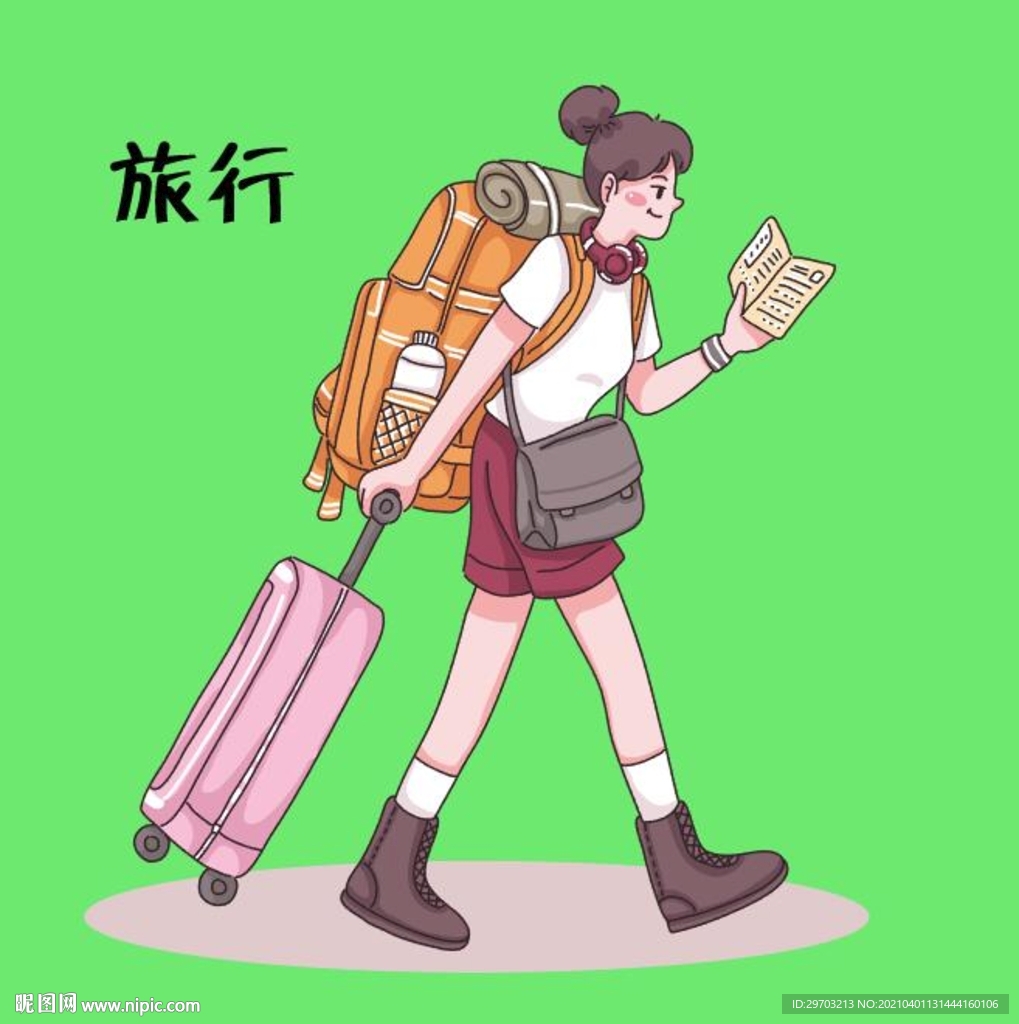 卡通美女