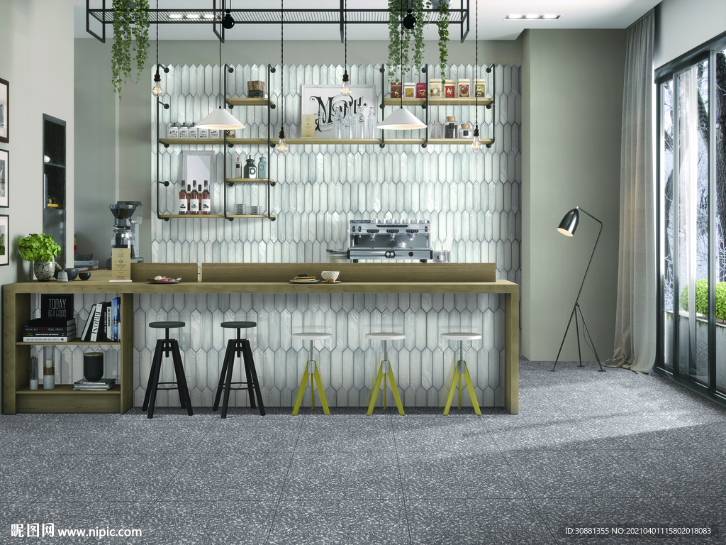 艺术砖小砖 马赛克 分层效果图