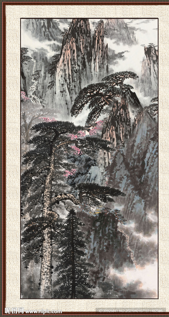 山水风景画 