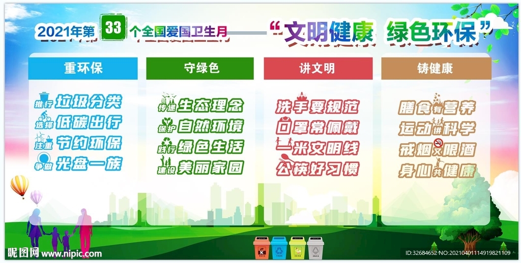 第33个爱国卫生月