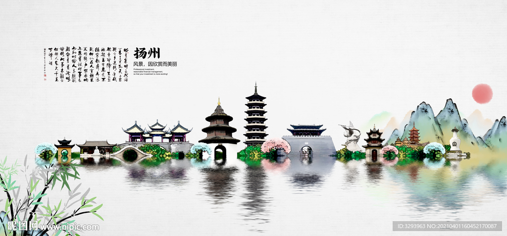 扬州旅游海报