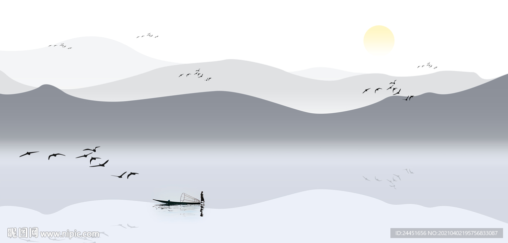 水墨山水