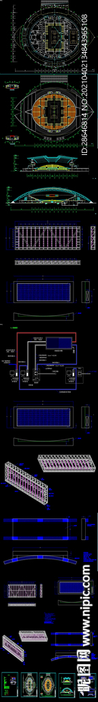 体育馆显示屏LED施工图