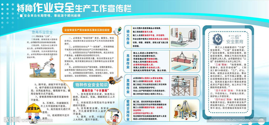 工地宣传栏 工地展板