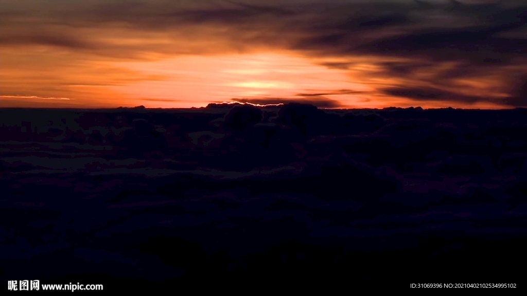 短视频风景素材夕阳落日