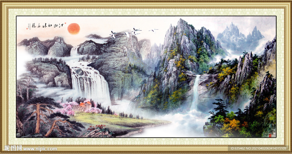 山水装饰画