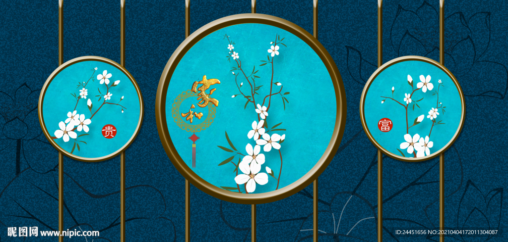 花草装饰画