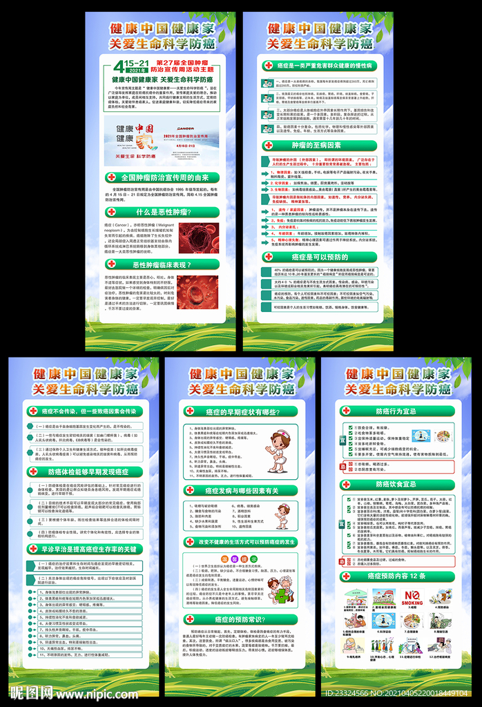2021肿瘤法治宣传周展板