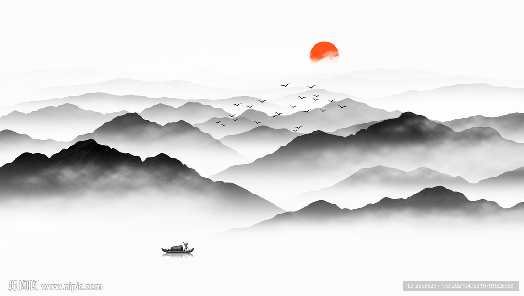 山水画