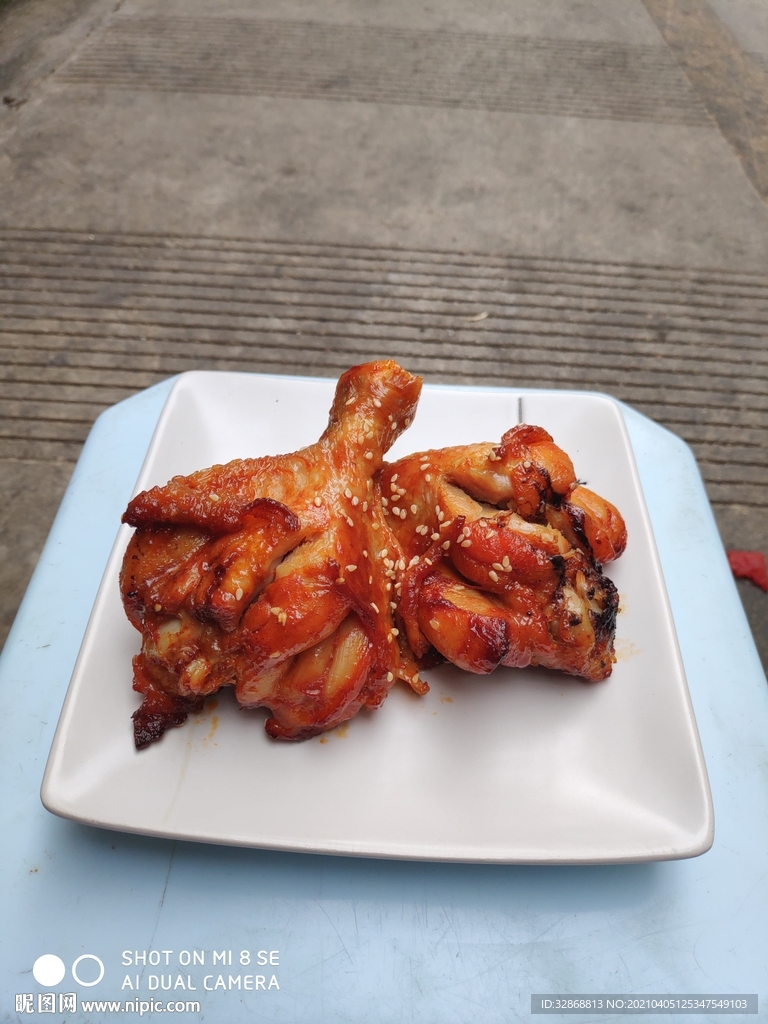 烤鸡腿