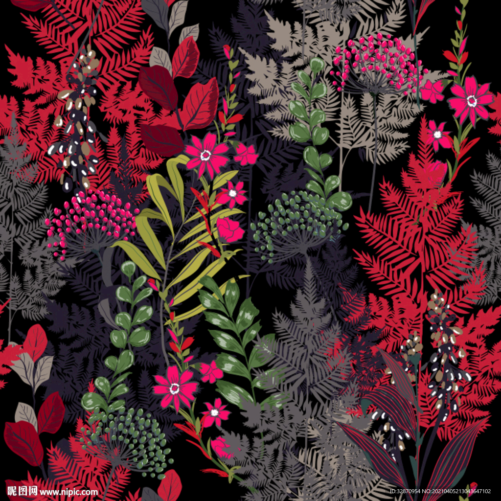 手绘花 印花 服装