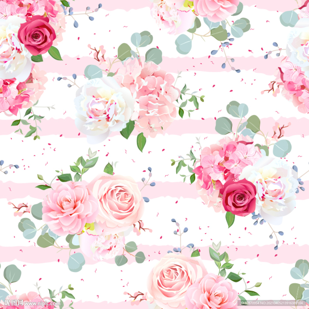 服装 花型 印花
