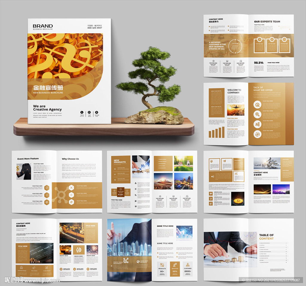 金融画册 投资宣传册