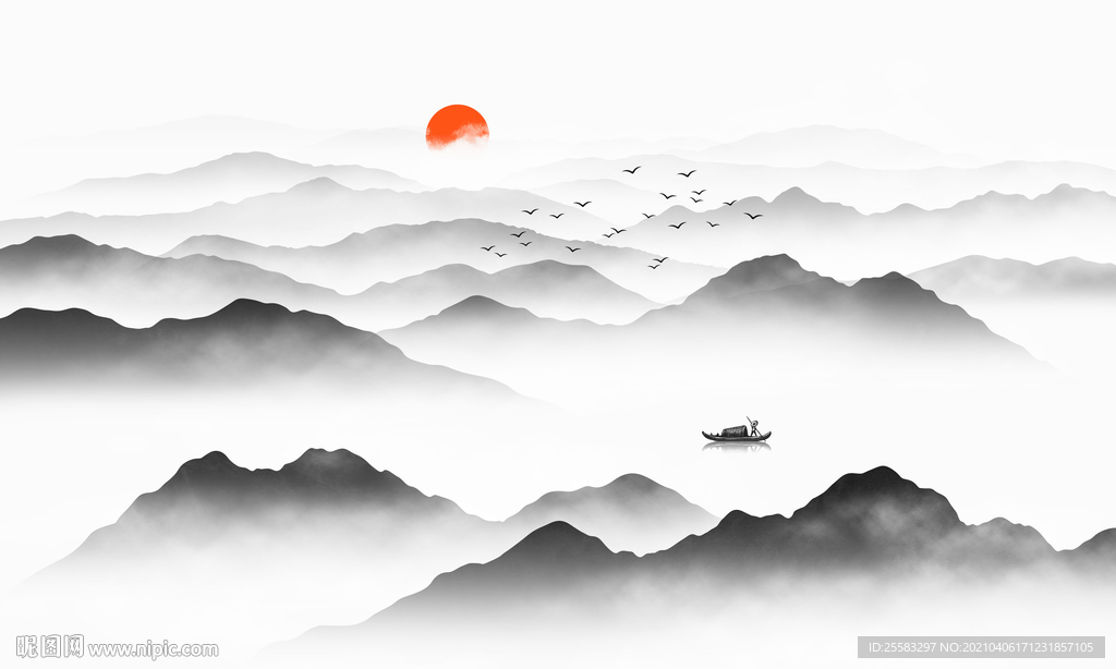 山水画