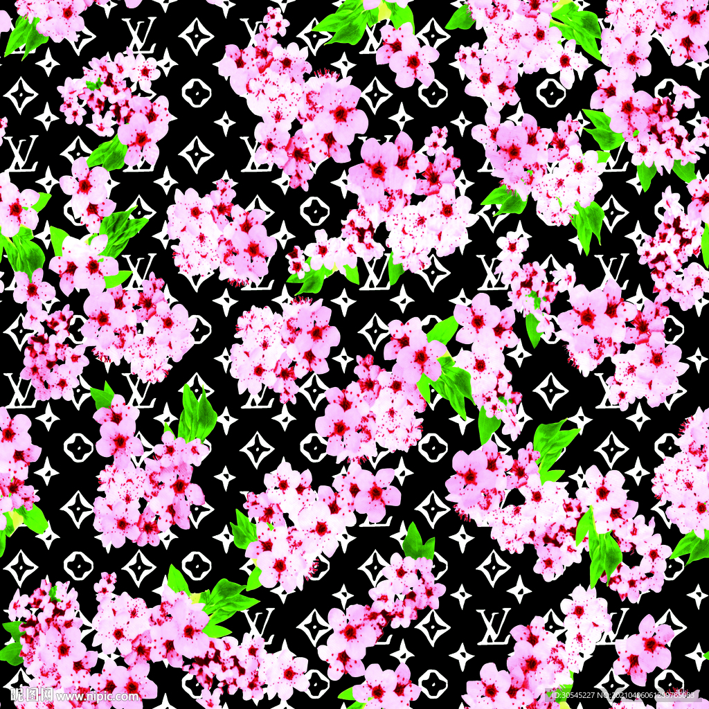 字母花