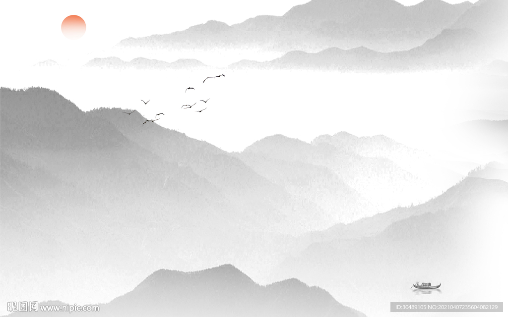水墨山水
