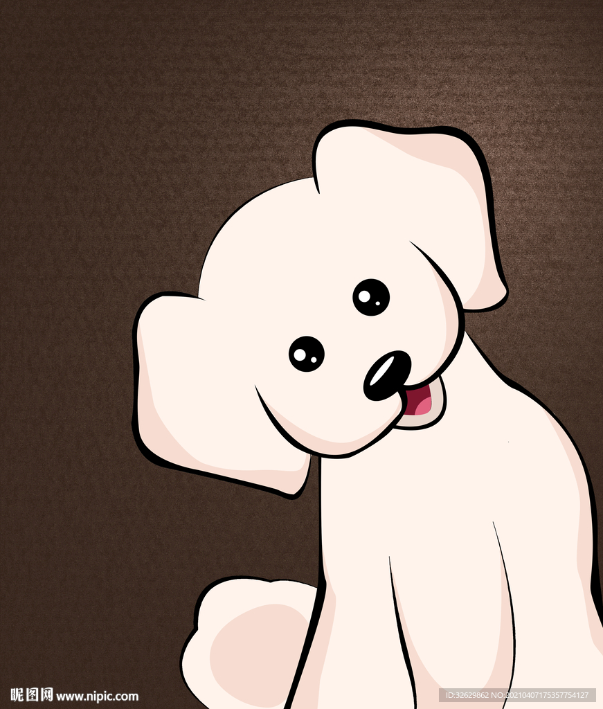 装饰画狗狗可爱风小清新挂画