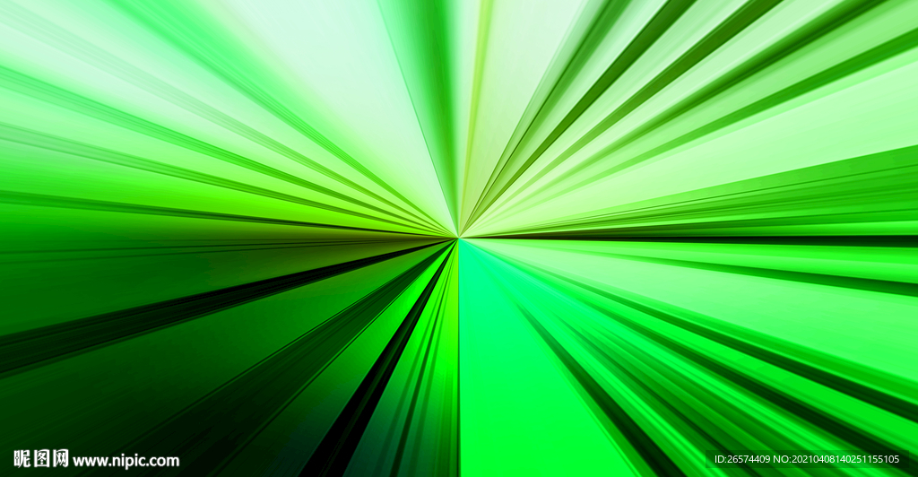绿色发散背景