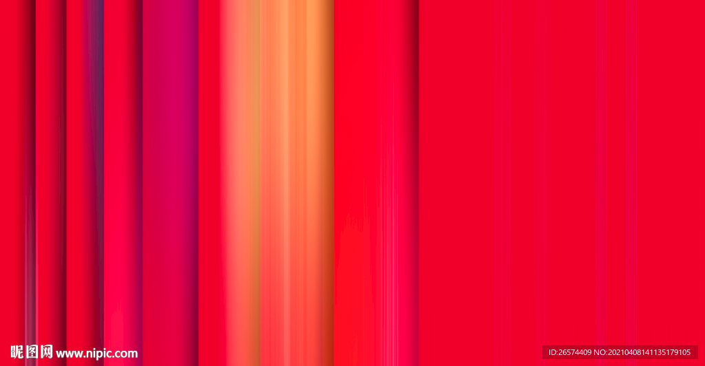 红色背景