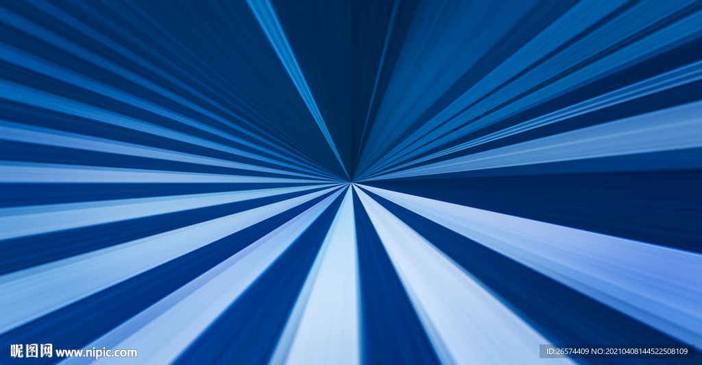 蓝色发散背景