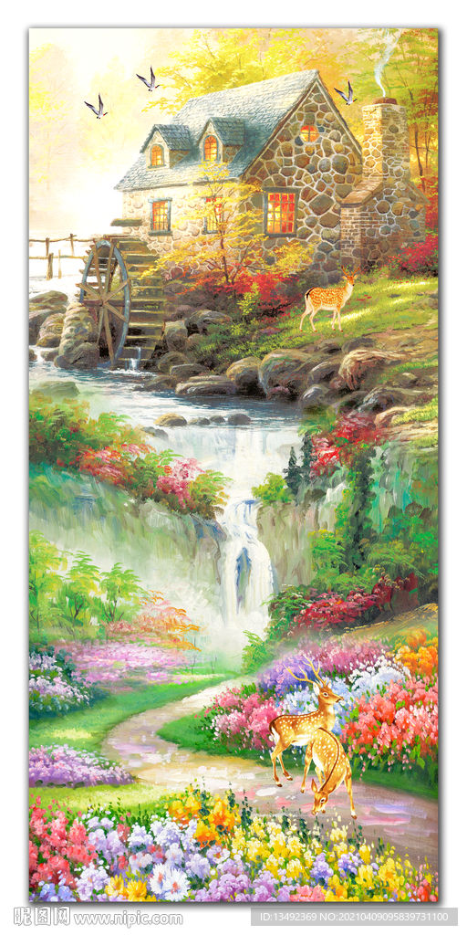 油画风景