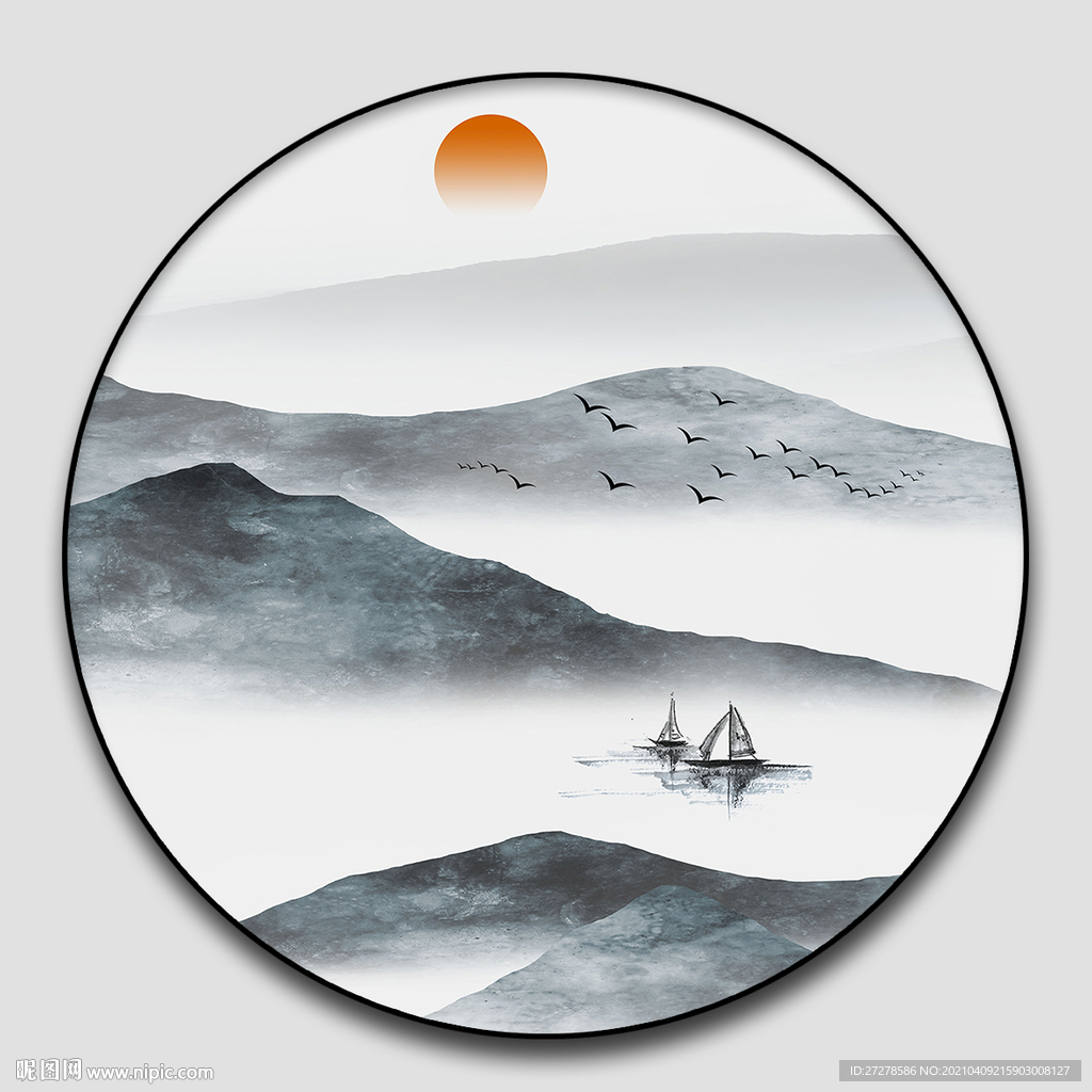 水墨装饰画