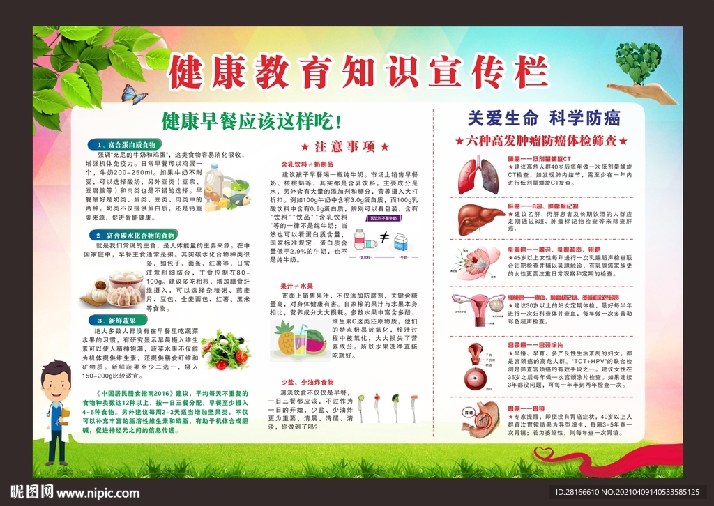 健康教育宣传栏