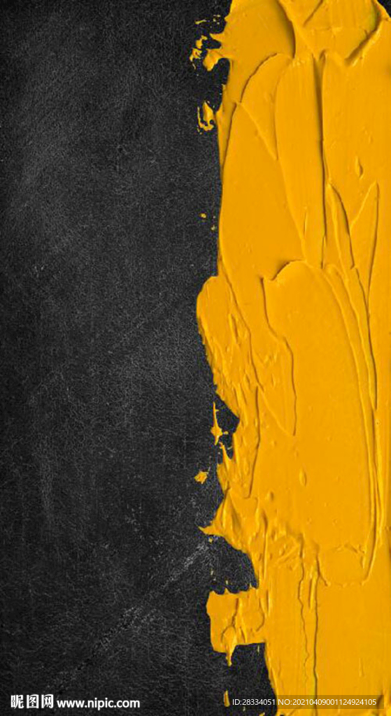 北欧抽象油漆笔刷油画玄关装饰