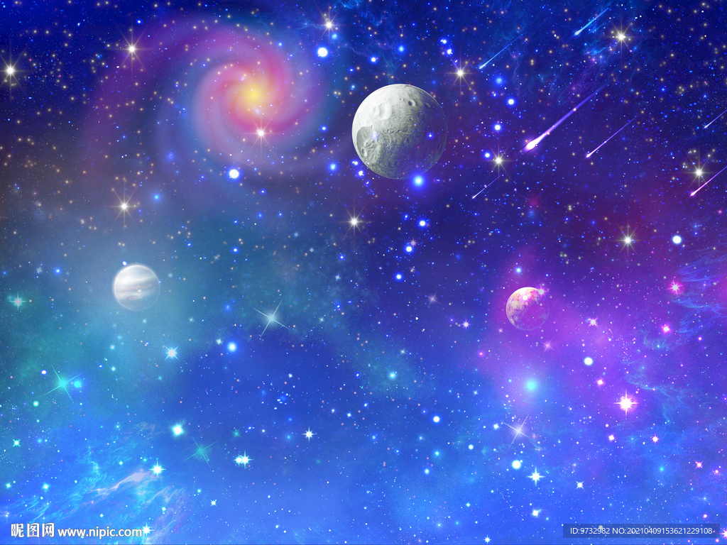 蓝色星空
