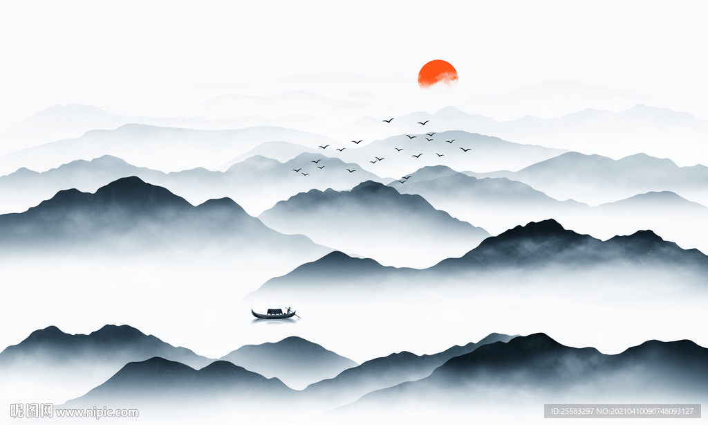 山水画