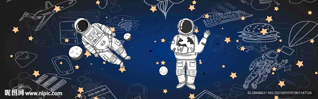 太空装饰画