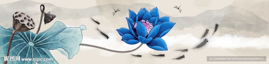 禅意莲花