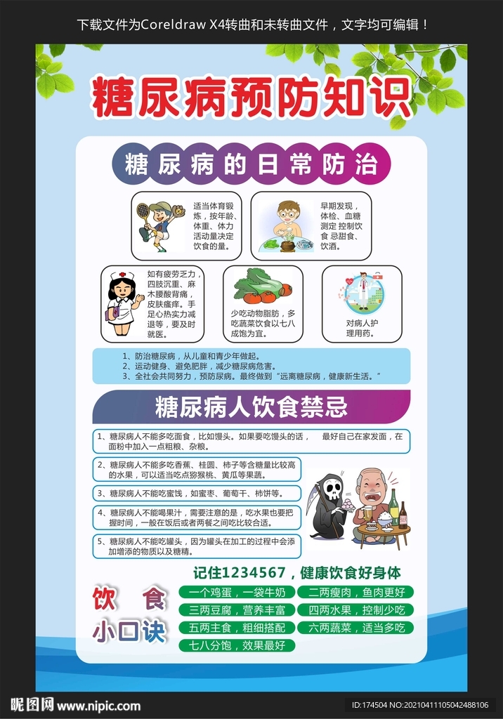 糖尿病预防知识