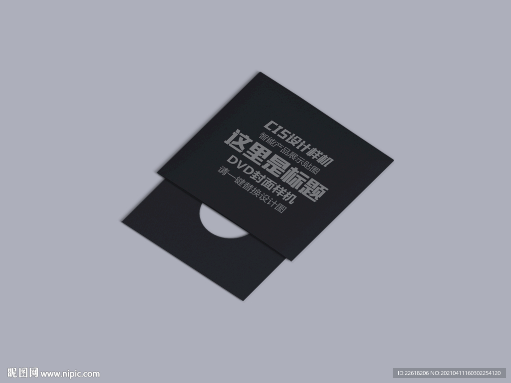 空白光盘设计样机