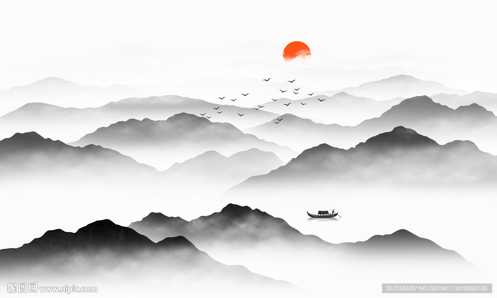 山水画