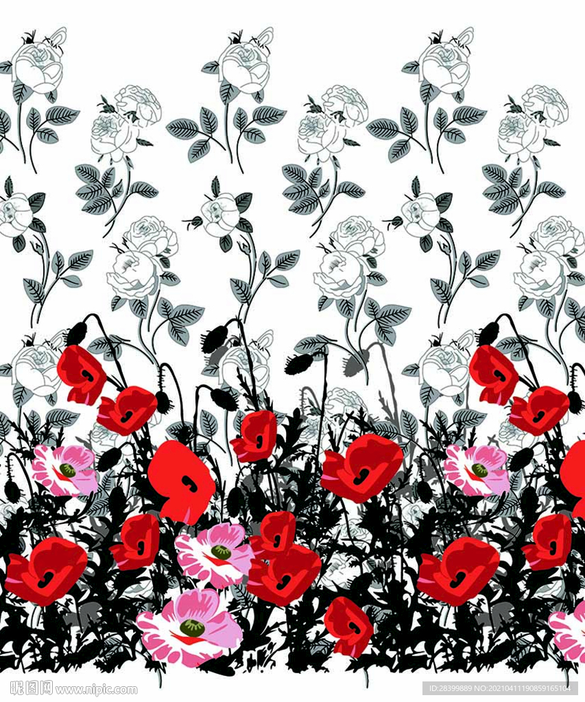 定位花