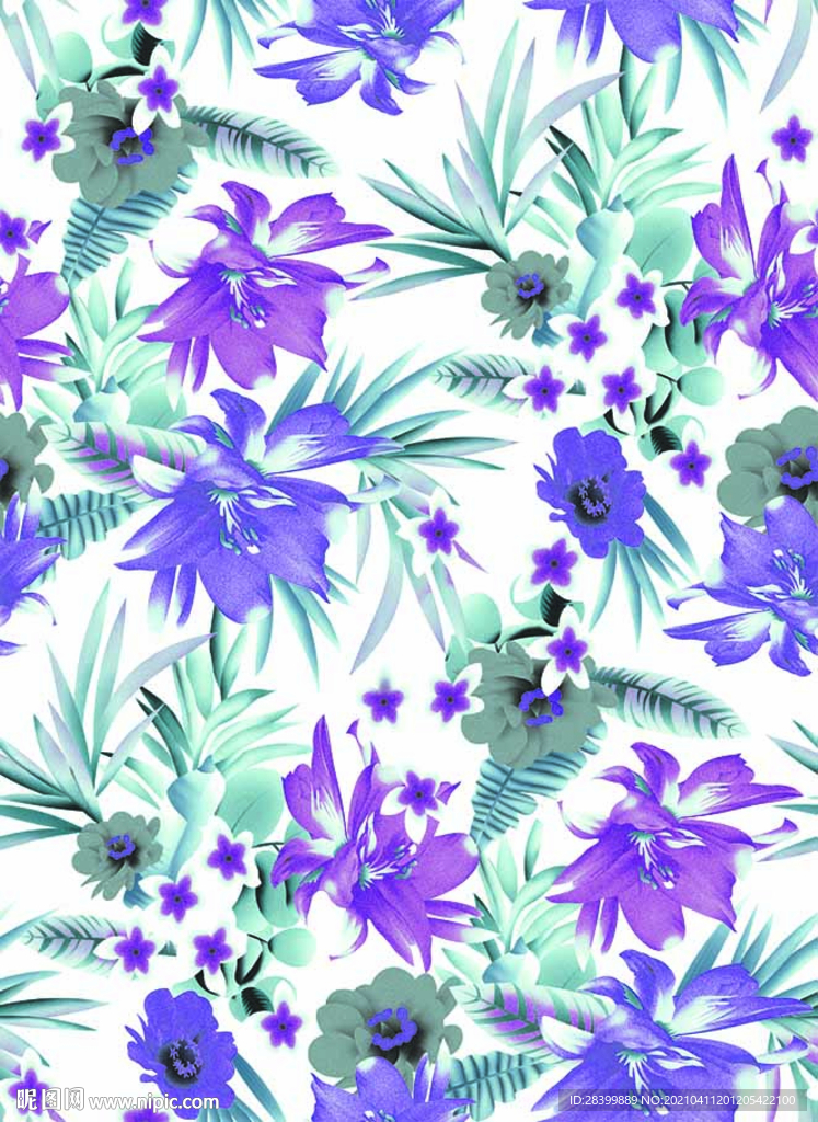 手绘花