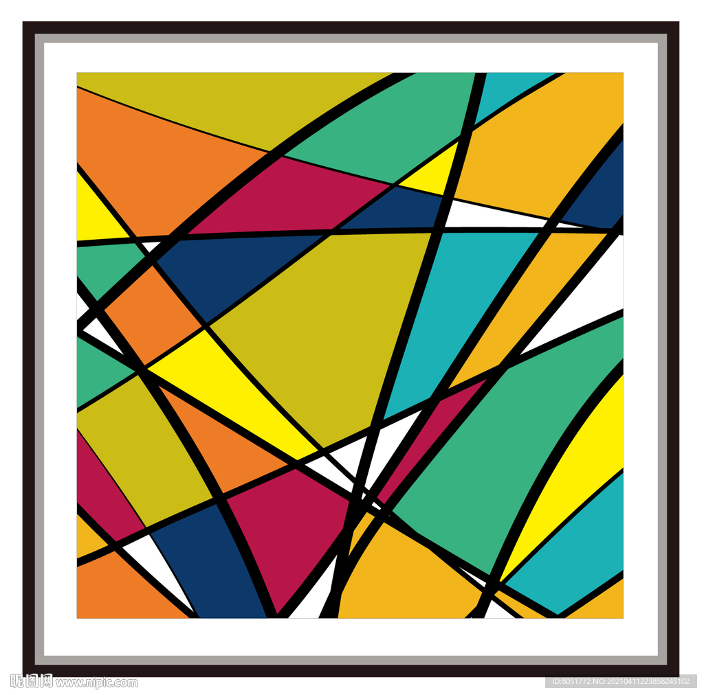 抽象装饰画