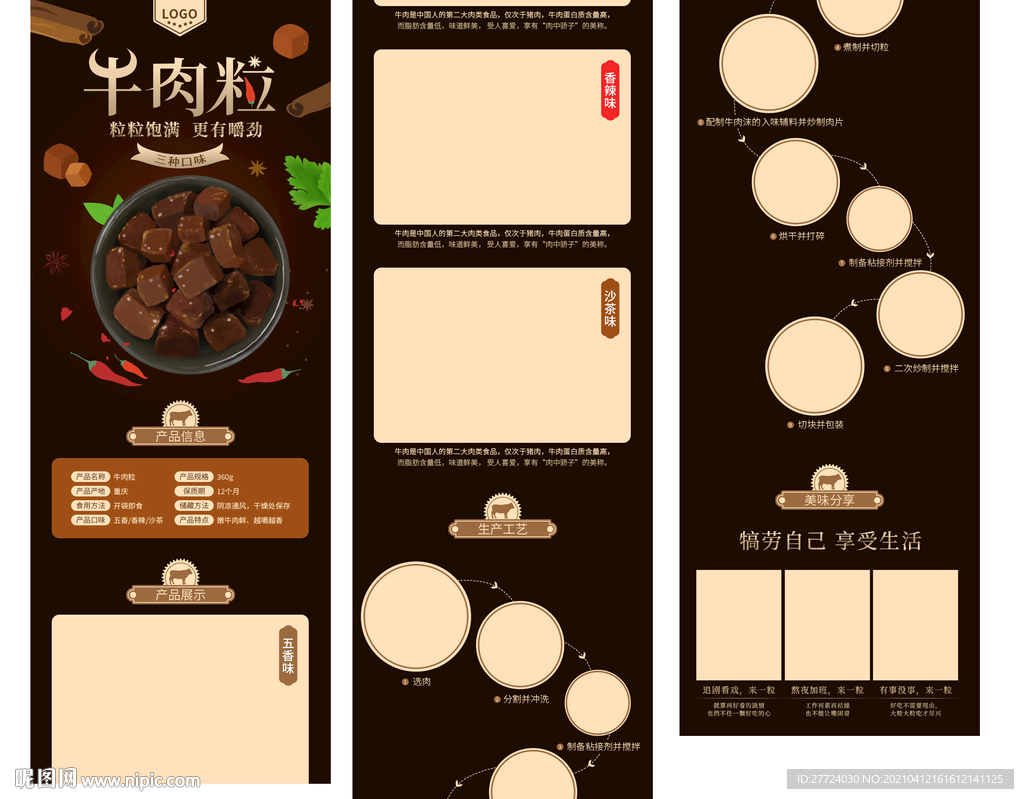 肥牛详情页 牛肉详情页