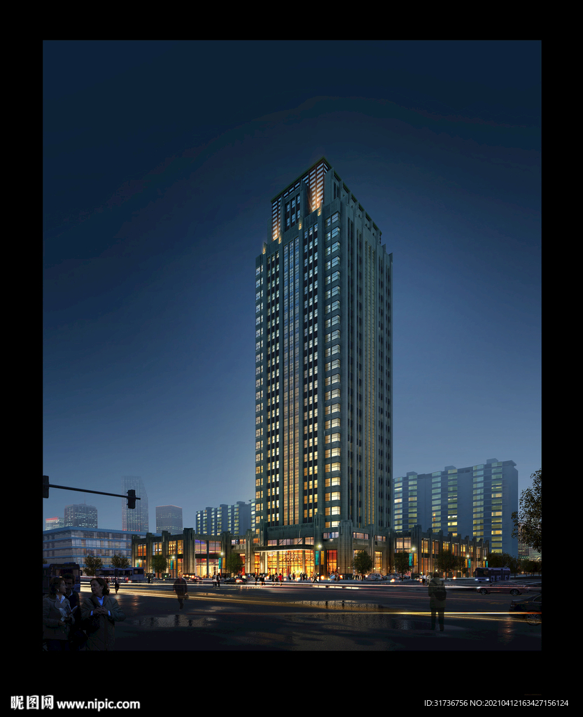 夜景建筑