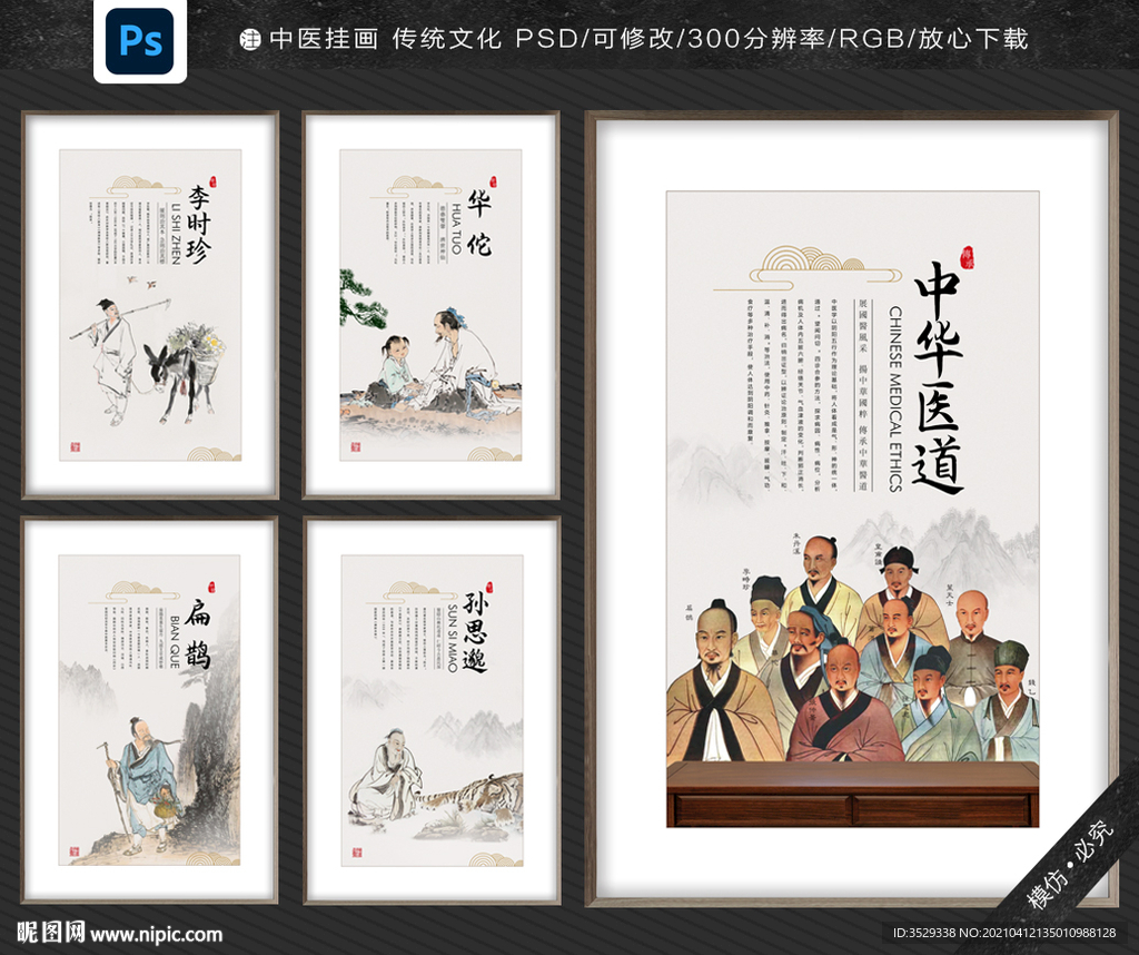 四大名医
