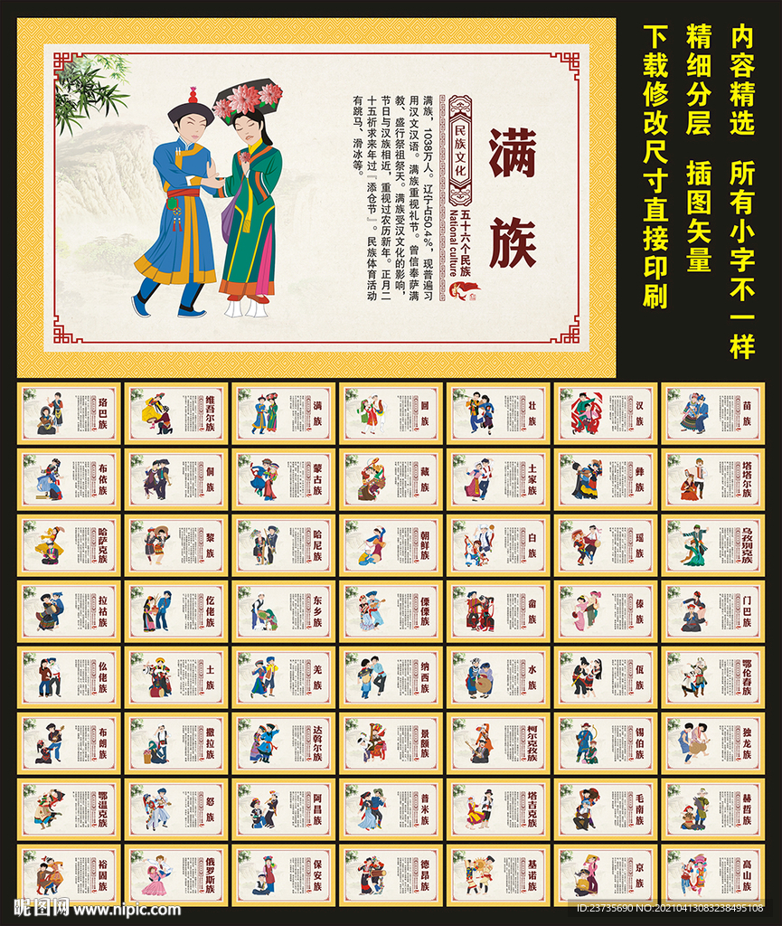 五十六个民族