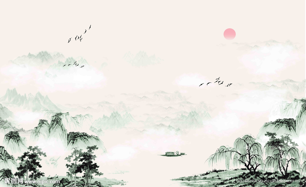 水墨山水