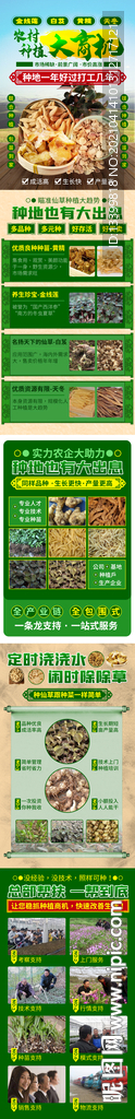 种植招商加盟详情页面图片