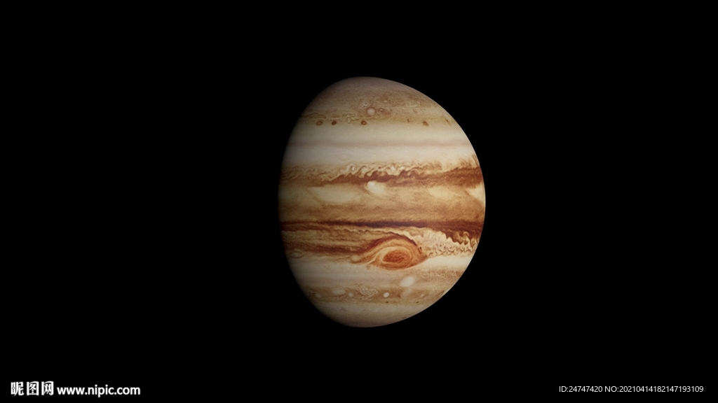 木星光影变化