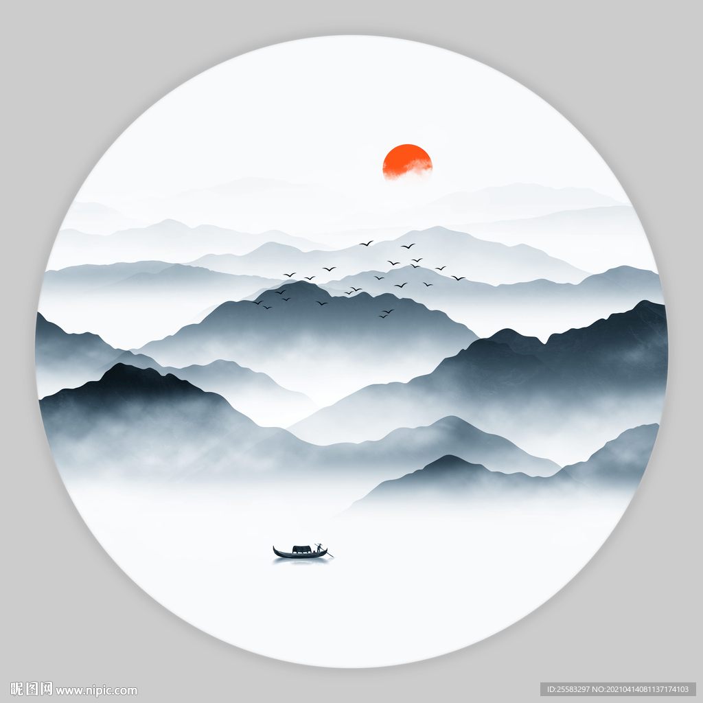 山水装饰画
