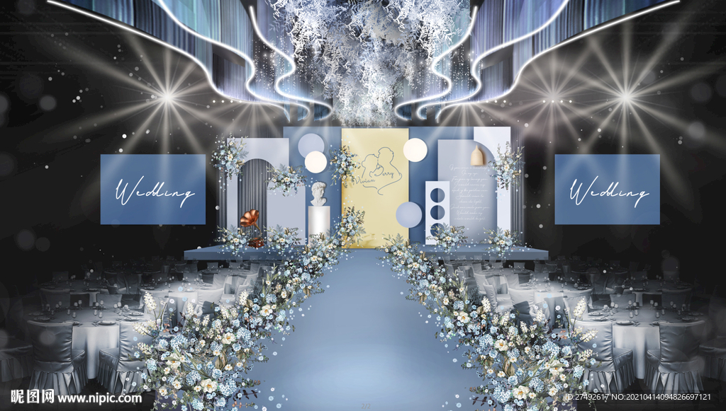 婚礼 婚庆 舞台背景