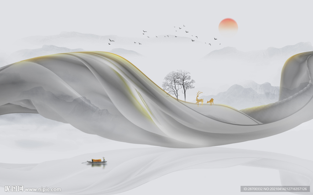山水画