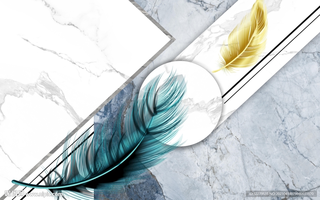 框画新款山水新画 TIF分层