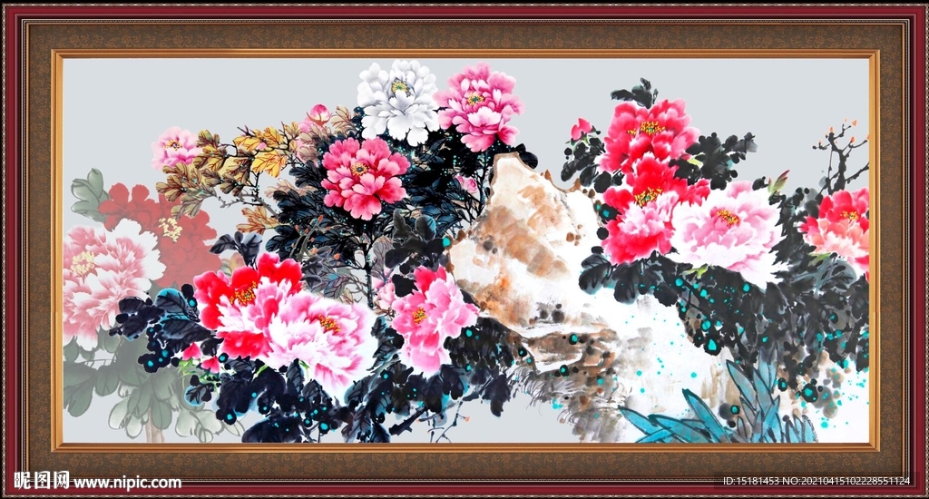 牡丹花开
